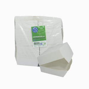 Hamburguesero de Cartón (80 Piezas)