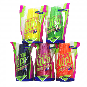 Vaso Neon Desechable 16oz (400 Piezas)