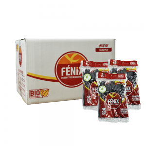 Tenedor Med. Negro Biodegradable (1000 Piezas)
