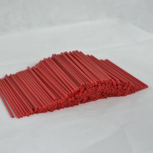 Agitador Removedor De Café Rojo Plástico 11cm ( 1kl )