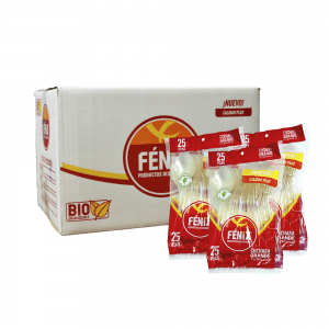 Cuchara Grande Transparente Biodegradable (1000 Piezas)