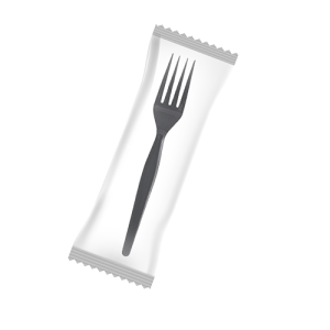 Tenedor Biodegradable Ecológica Estuchada (500 pzas)