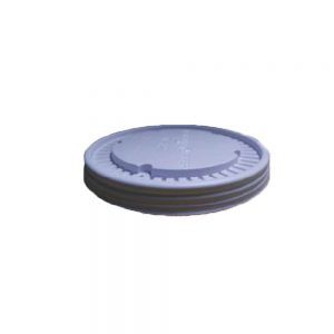 Tapa p/envase cartón encerado (25 Piezas)