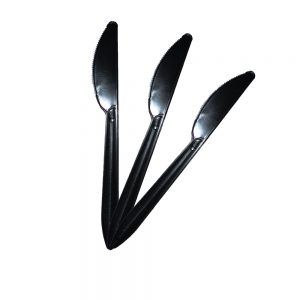 CUCHILLO NEGRO PREMIUM FOOD SERVICE BIO (100 PIEZAS)