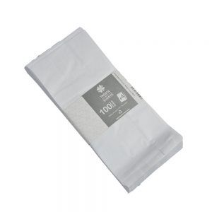 Bolsa de Papel del #4 Blanca (100 Piezas)