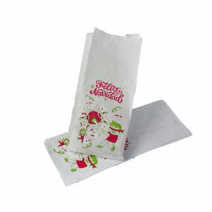 Bolsa de Papel del Bolo Navideño (50 Piezas) (TIEMPO LIMITADO)