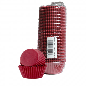 Capacillo rojo para CupCake 20paq/500pza