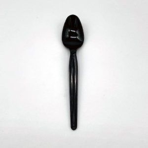 CUCHARA NEGRA PREMIUM FOOD SERVICE BIO (100 PIEZAS)